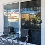 Sliding door screens