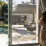 Sliding door screens