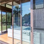 Sliding door screens