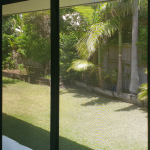 Sliding door screens