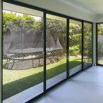 Sliding door screens